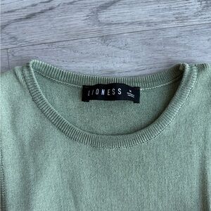 Light green Lioness mini dress